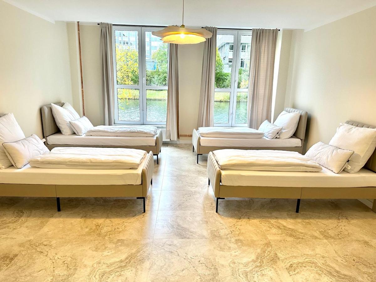 Sanierte 5 Zimmer Luxus Standard Apartment Auf 350Qm 汉堡 外观 照片